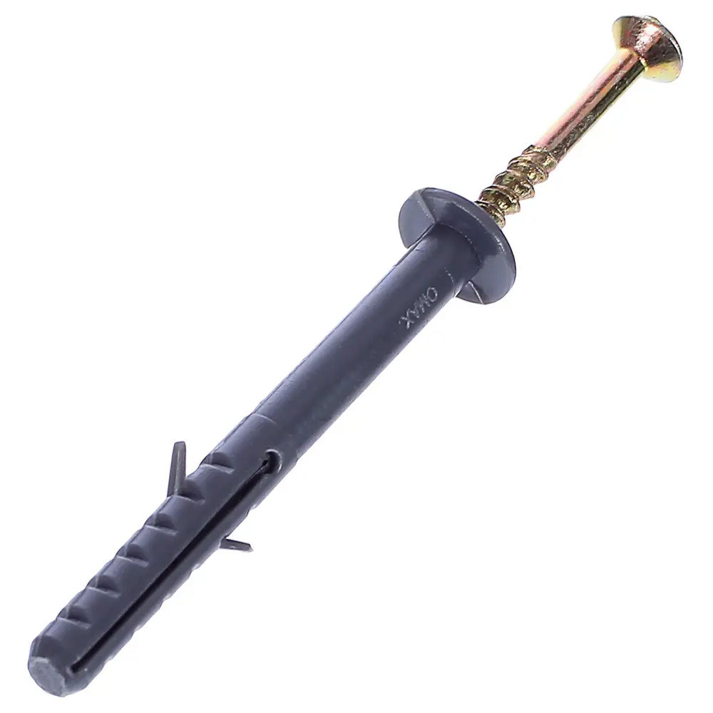 Дюбель-гвоздь грибовидный 6x60 мм, полипропилен, 10 шт Santreyd STLM-2099148 - Вид №1