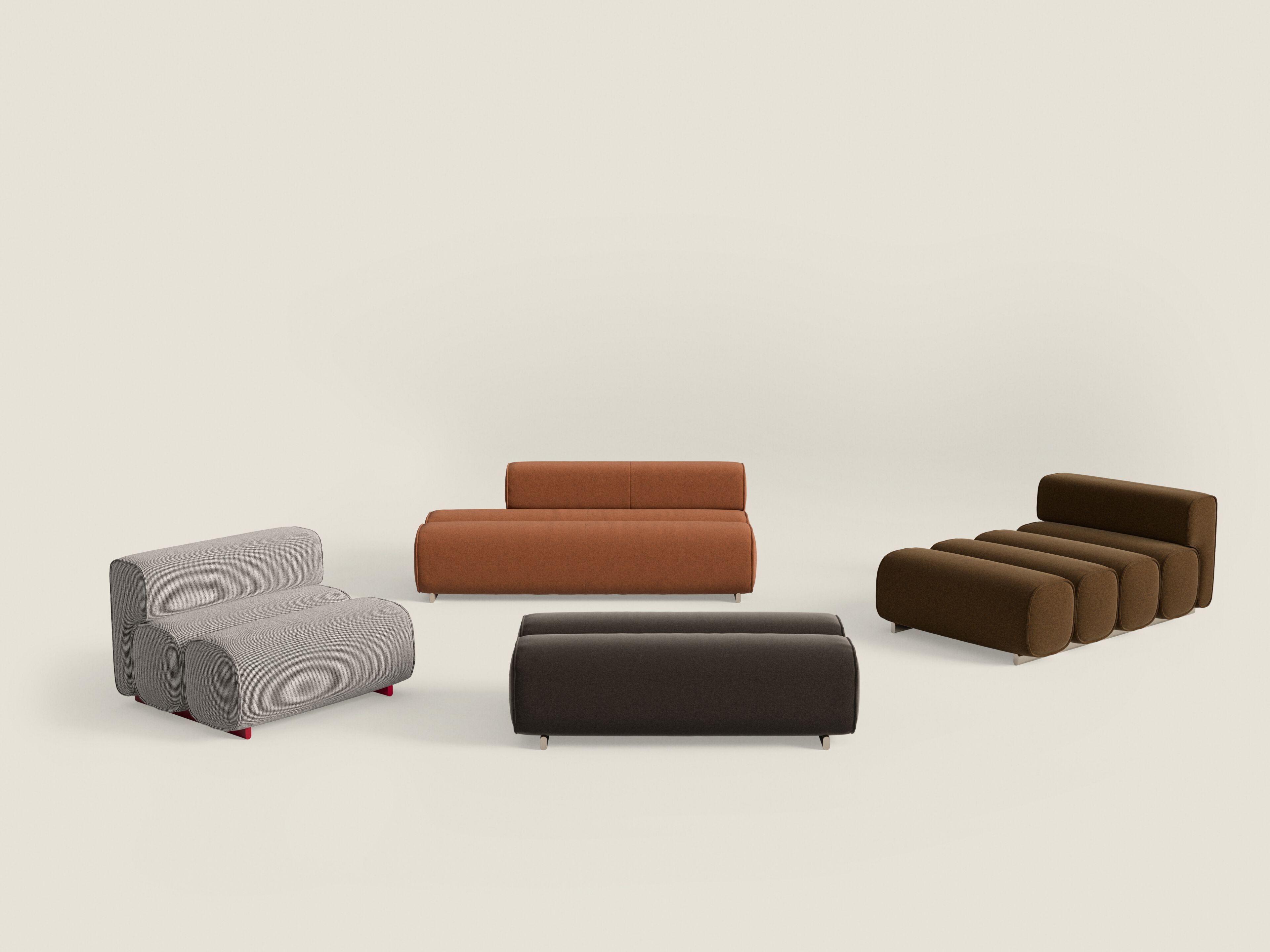 Съемное кресло из ткани Desalto Unlimited ARCH-00085367 - Вид №1