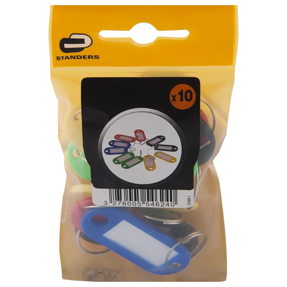 Брелок Standers цветной 20 мм, 10 шт STLM-2053248 - Вид №2