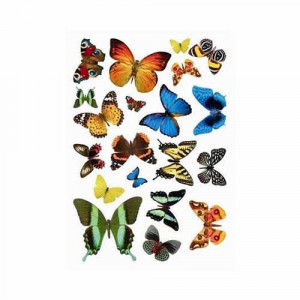 17thermo Термопластик для моделирования с печатью "Бабочки" Freedecor