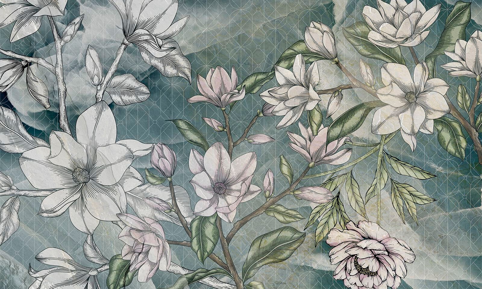 Обои с цветочными мотивами MILLE997 Floral Dream ARCH-00049598 - Вид №3