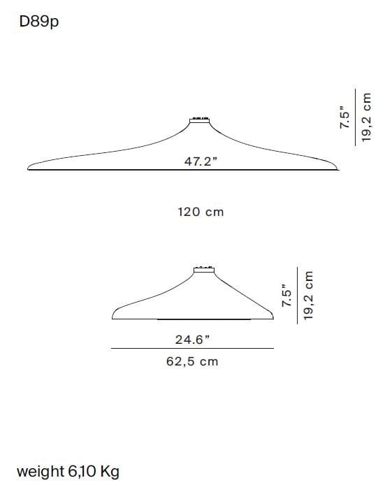 Светодиодная потолочная лампа из пенополиуретана LUCEPLAN Soleil Noir ARCH-00010054