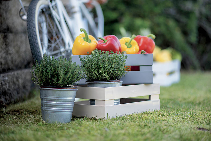 Ящик для хранения пластиковый 15 см белый Tidy&Store GUZZINI  00-3871170 Белый  - Вид №3