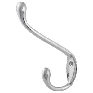 Крючок для пальто и шапки Jumbo, металл, цвет хром