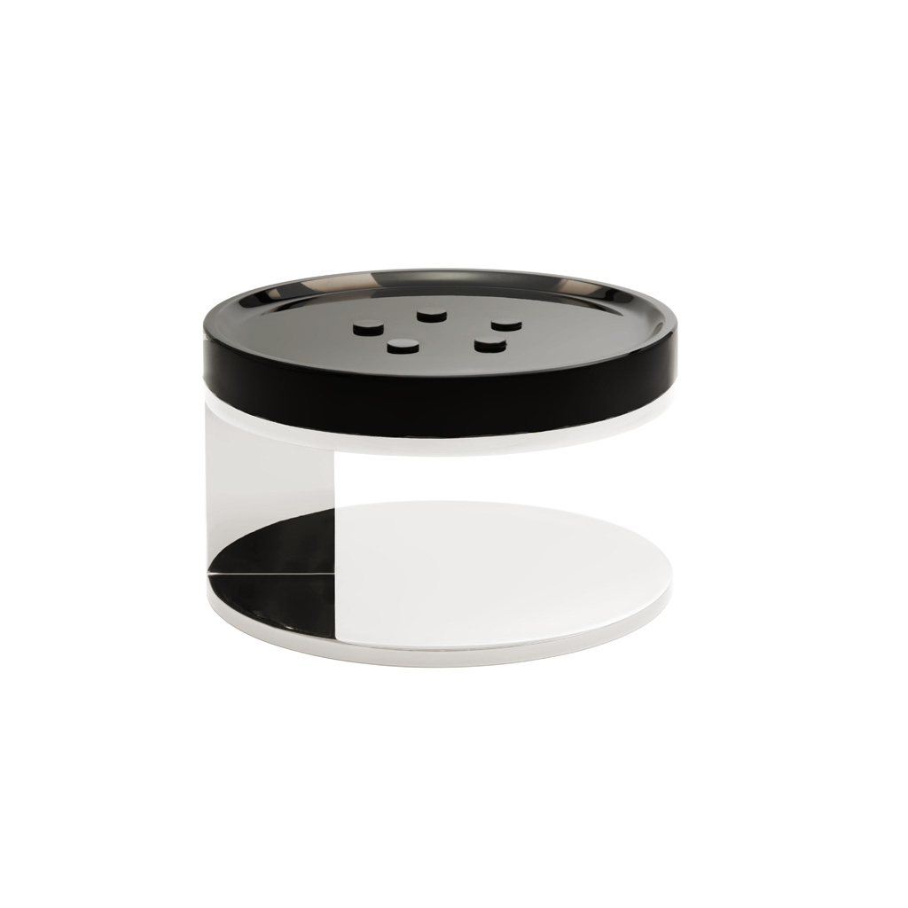 FS04-605 FS04-605 Мыльница ОБСИДИАН ФУЗИЯ Cristal & Bronze FUSION OBSIDIENNE  - Вид №1