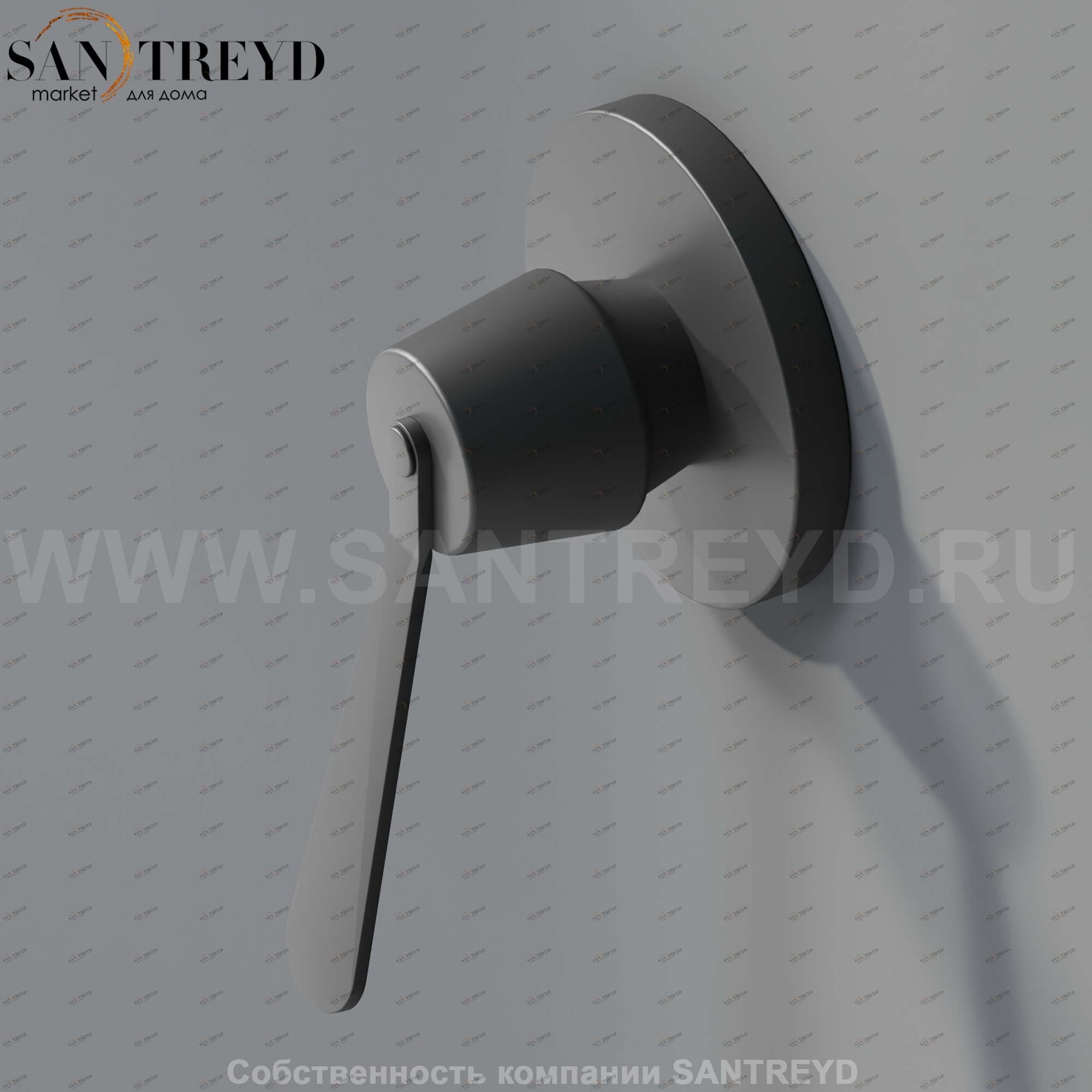 Плоская ручка 9,1 см MET0053E FEZ черная матовая Agape MET0053RE