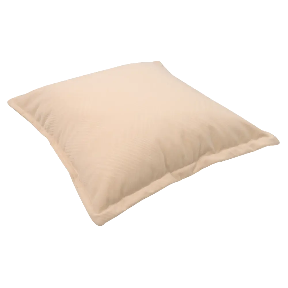 Подушка Азора 43x43 см цвет кремовый LINEN WAY STLM-2190027 - Вид №1