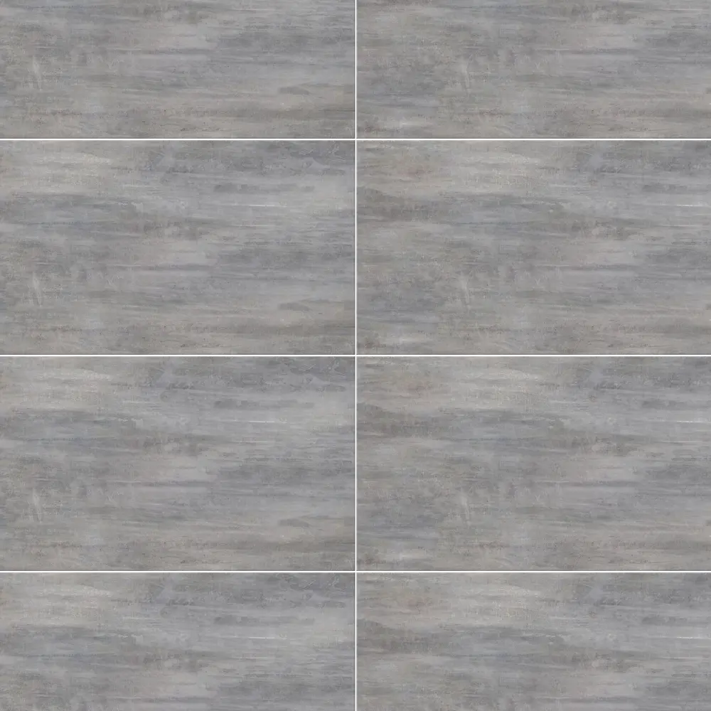 Плитка настенная Azori Pandora Grafit 31.5x63 см 1.59 м² бетон цвет графит STLM-2000382 - Вид №1