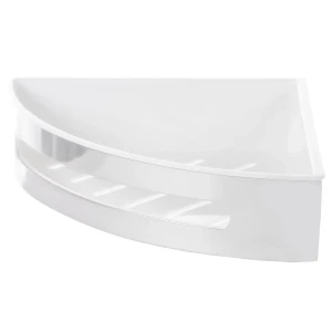 Полка для ванной комнаты угловая 20.6х20.6х6 см