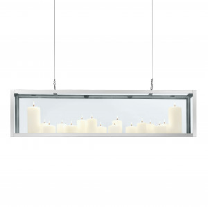 300061-02 ABHIKA NIKI ПОДВЕСНОЙ ФОНАРЬ SILVER