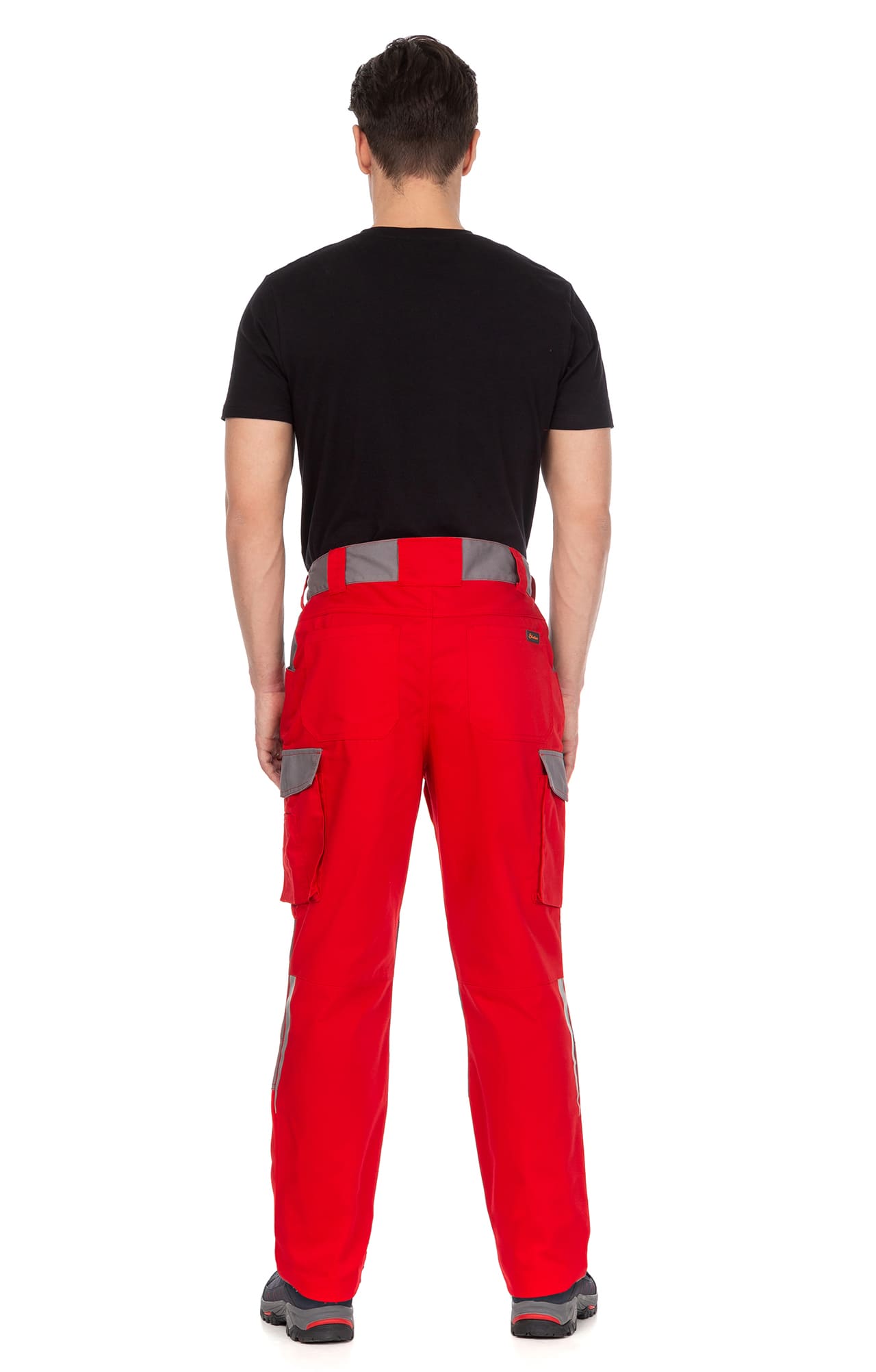 70059 Костюм  NEW красный с серым STATUS  Летняя спецодежда  размер 60-62/170-176  - Вид №12