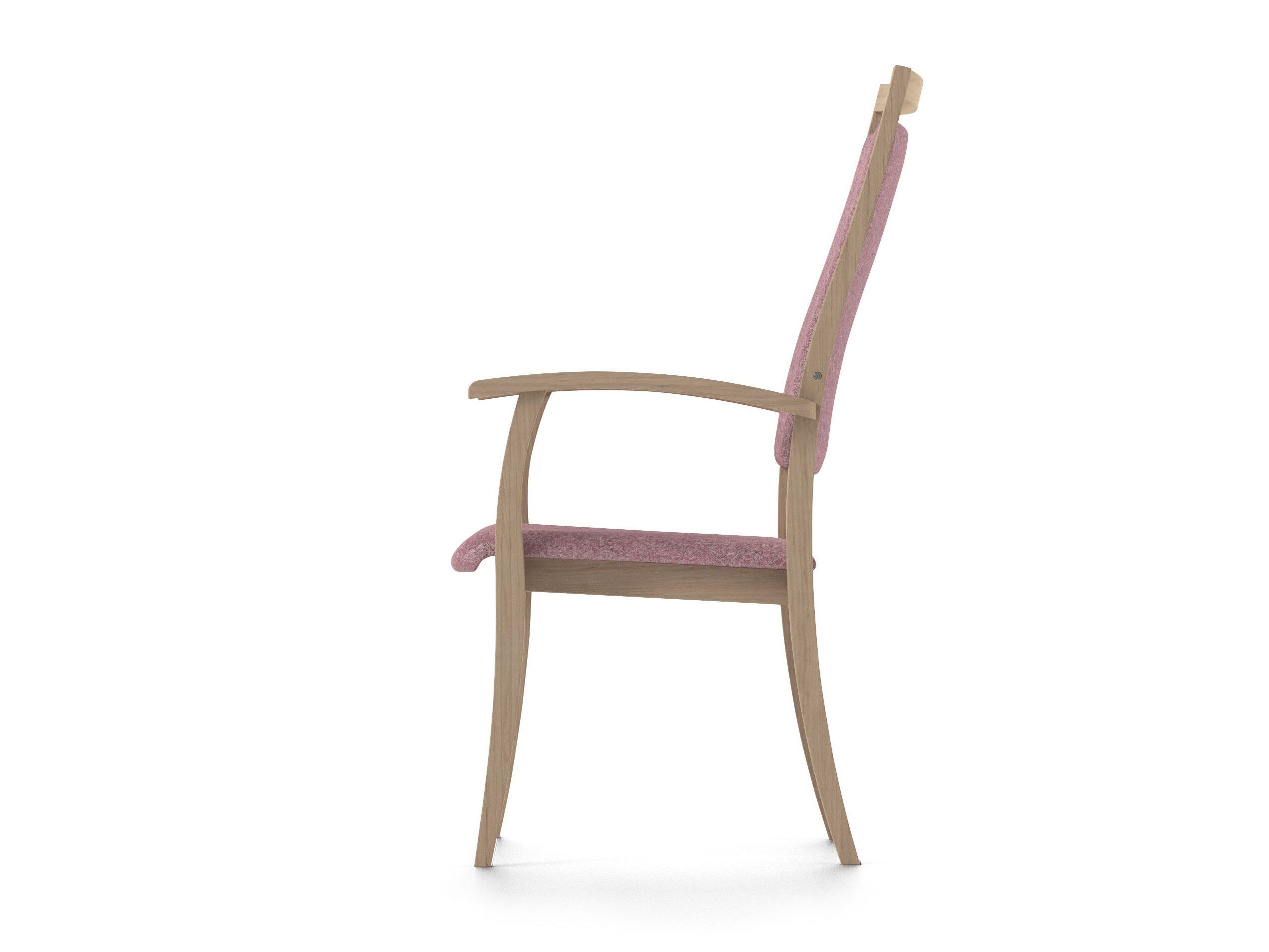 Штабелируемый тканевый стул с подлокотниками PIAVAL POLKA-Health &amp ARCH-00031262 - Вид №4