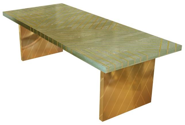 Scarlet Splendour Прямоугольный обеденный стол Nesso sun-id-1482675 - Вид №4