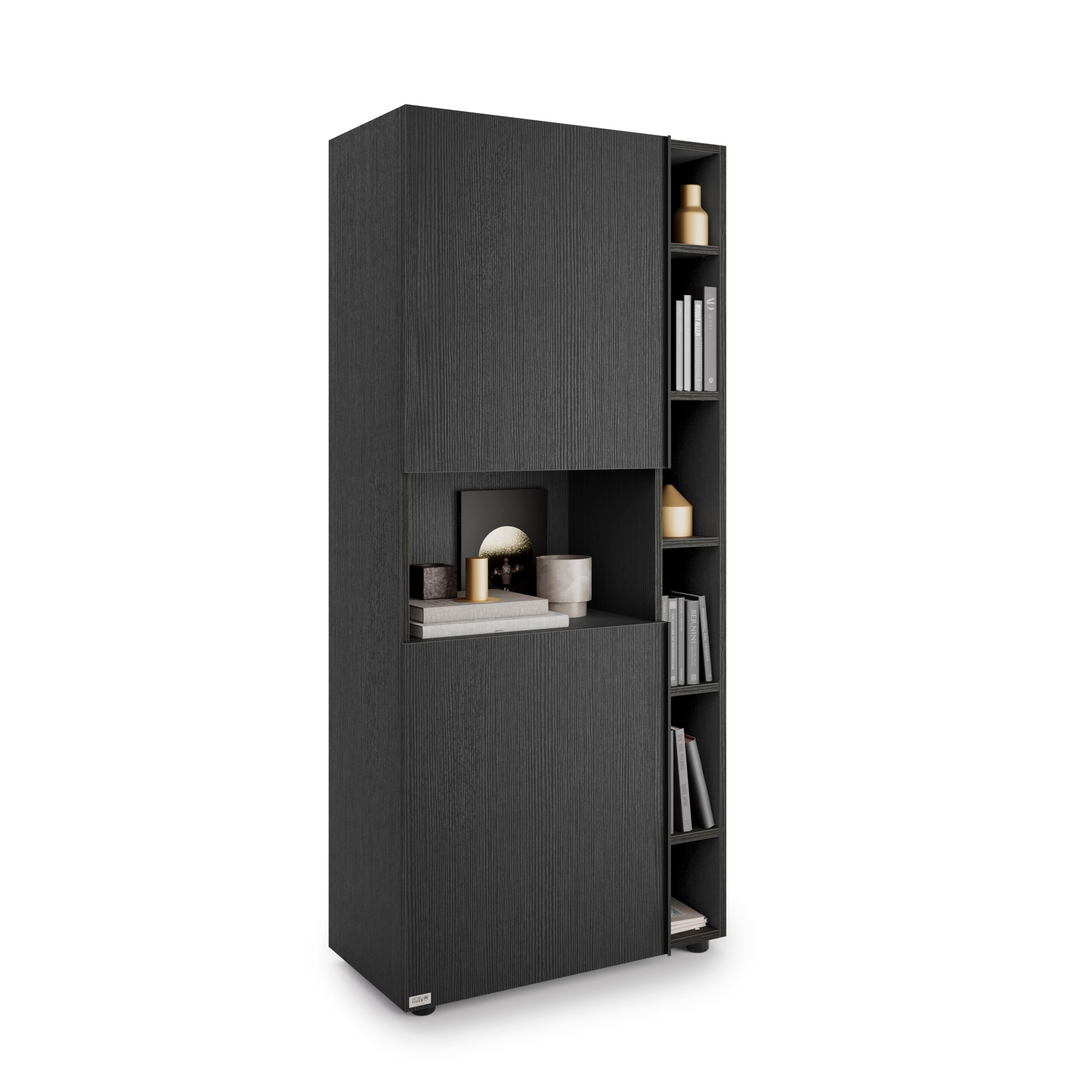 Настенный книжный шкаф из меламинированного материала Mobili Fiver ROMINA ARCH-00138664 - Вид №26