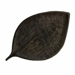 Тарелка "Береза" Чёрный FUGA ECO WOOD 123571 Чёрный