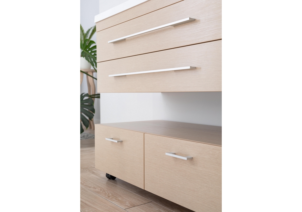 Мебель для ванной Aquanet Нота NEW 100 светлый дуб (камерино) 00230305 - Вид №9