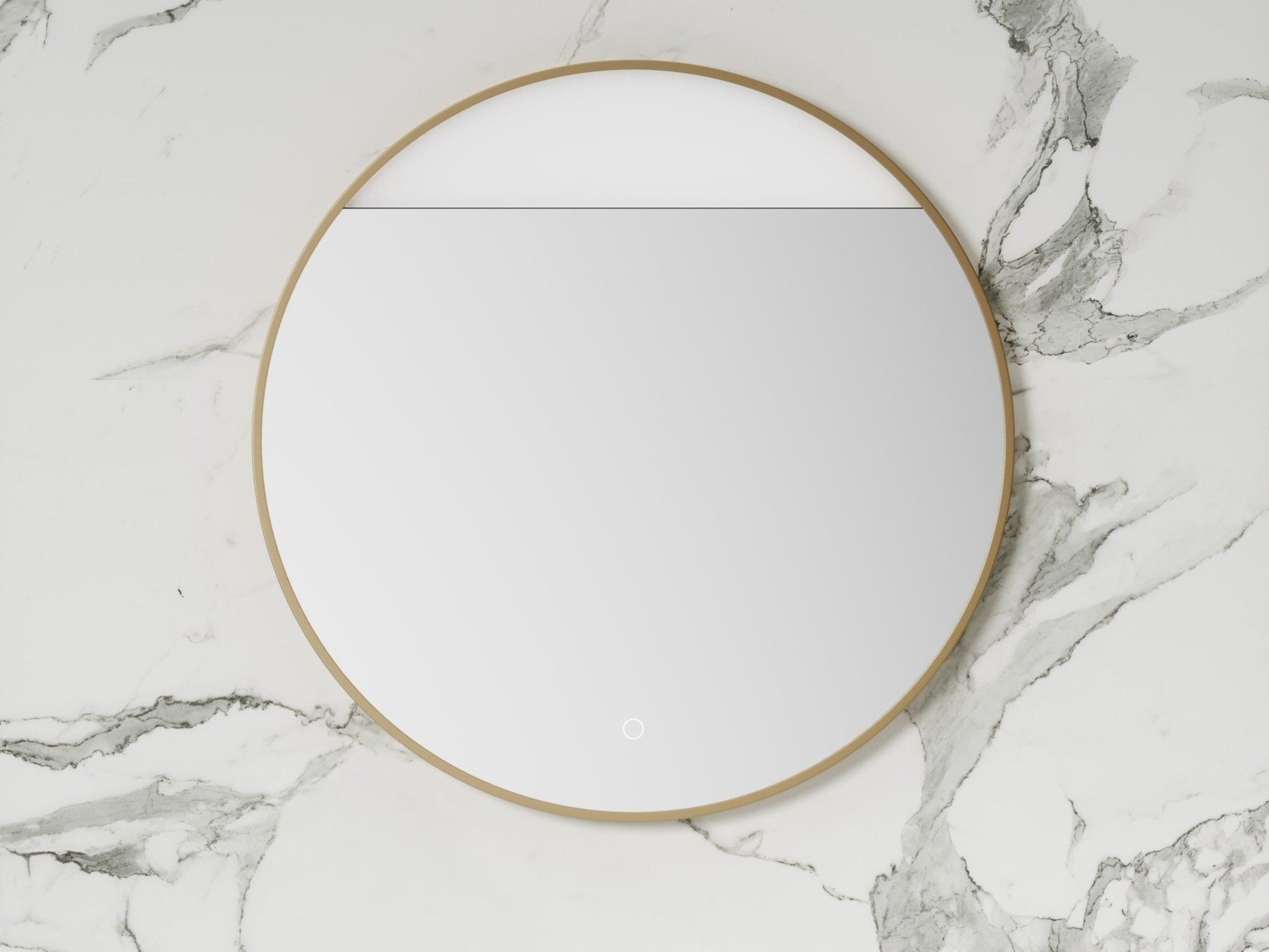 Настенное зеркало с круглой рамой LUSSO Luxe ARCH-00049765