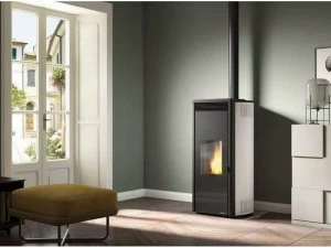 PALAZZETTI Металлическая печь на пеллетах класса а +