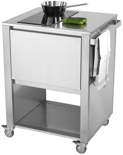 JOKODOMUS Отдельностоящий кухонный модуль из нержавеющей стали для варочной панели Cun sun-id-1354856 - Вид №1