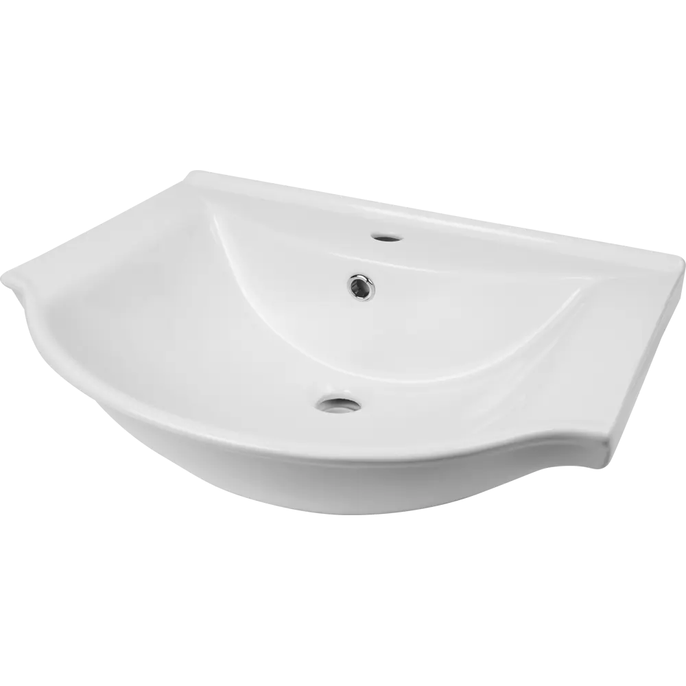 Раковина для тумбы «Мерлин 60», овал, фаянс Santreyd Без серии STLM-2038682 - Вид №1