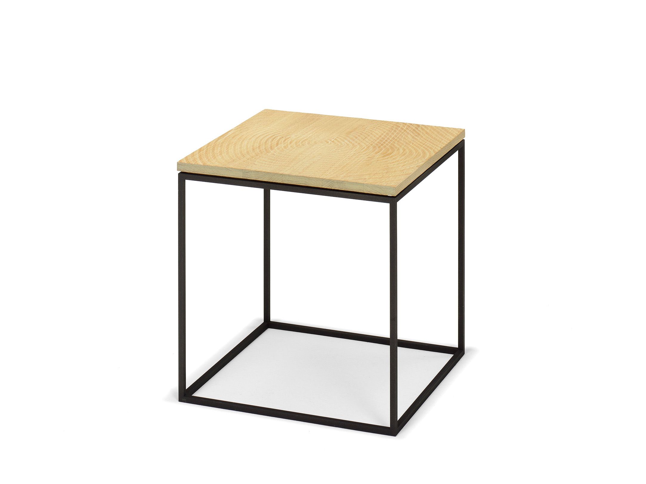 Квадратный стол из стали и дерева Linteloo LOG ARCH-00123708