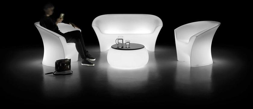 Plust Кресло из яркого полиэтилена с подлокотниками Ohla sun-id-1344896 - Вид №2