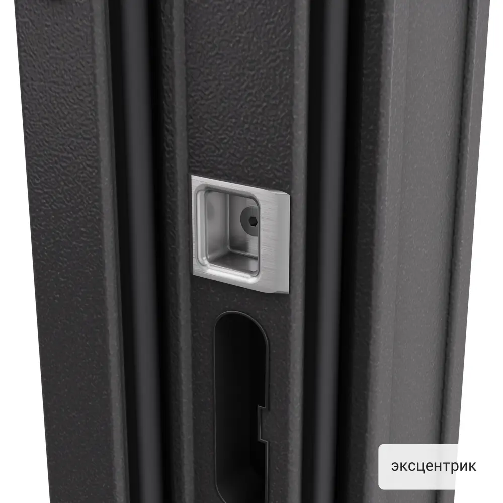 Дверь металлическая Гарант, 960 мм, левая, цвет антик орех TOREX STLM-2099321 - Вид №9