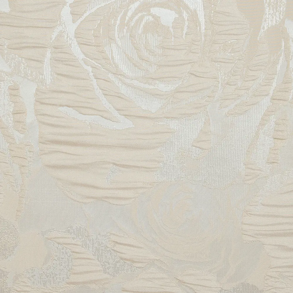 Ткань «Цветы» 1 п/м 280 см жаккард цвет экрю ТОРГОВЫЙ ДОМ ТЕКСТИЛЬ STLM-2160549 - Вид №2