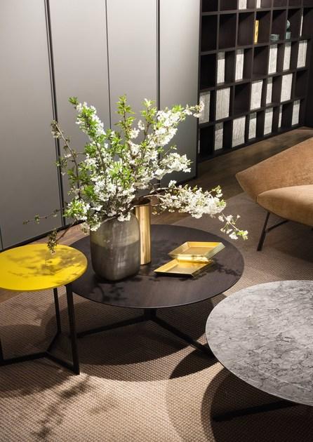 Lema Круглый журнальный столик из термообработанного дуба sun-id-1477160 - Вид №1