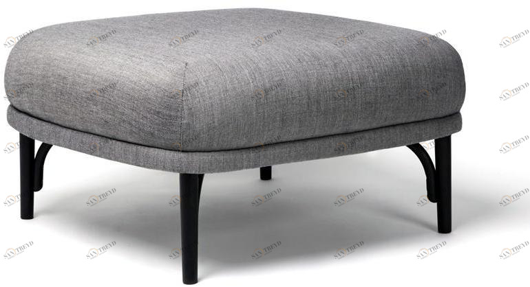 Wiener GTV Design Квадратный пуф из ткани Targa sun-id-1485946