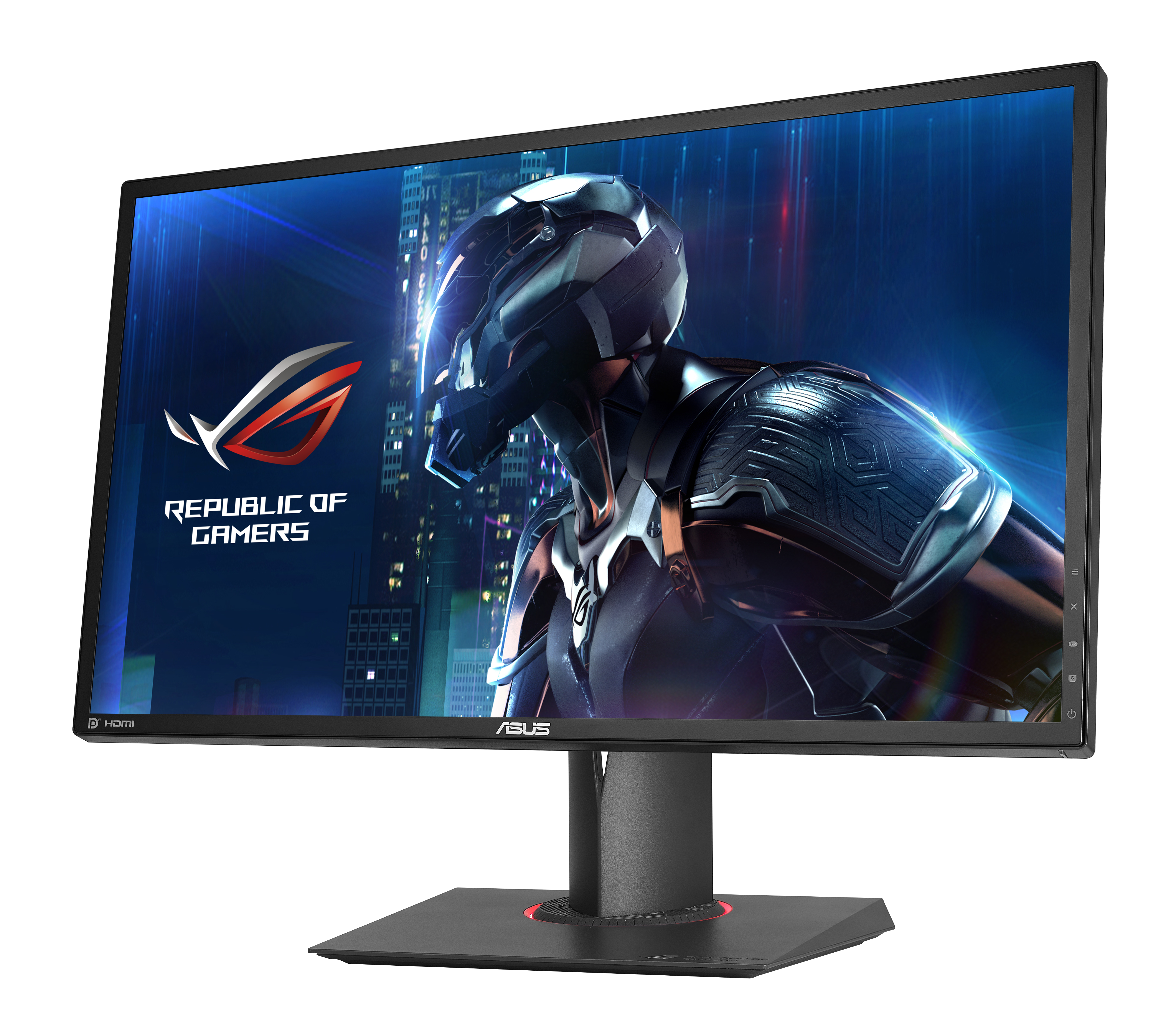 PG248Q, 90LM02J0-B01370 rog swift pg248q, 24'' fhd (1920x1080) gaming monitor, 1ms, up to 180hz, dp, hdmi, usb3.0, g-sync ASUS ASUS ROG Santreyd  - Вид №2