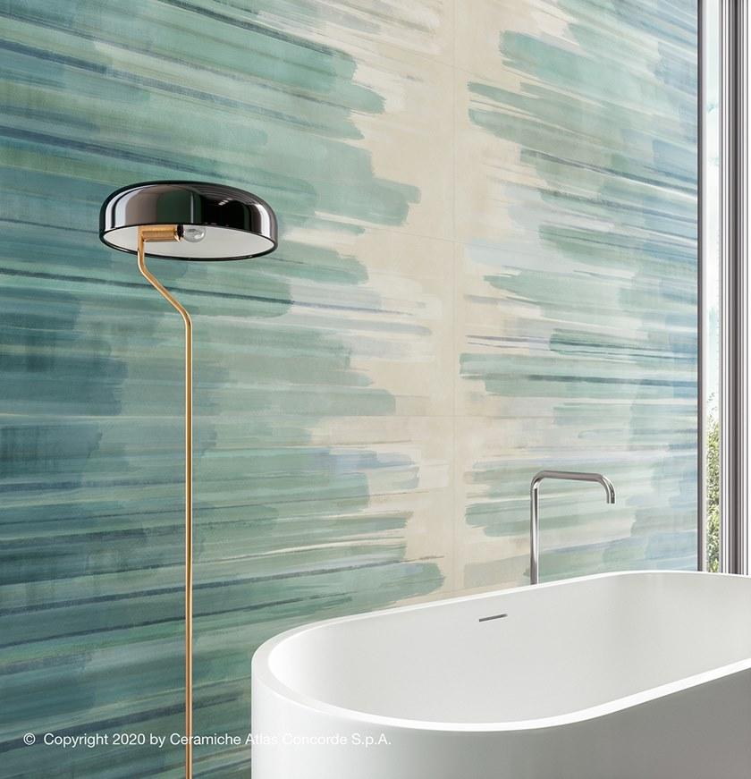 Atlas Concorde Белая плитка для стен с эффектом смолы Prism sun-id-1514355 - Вид №64