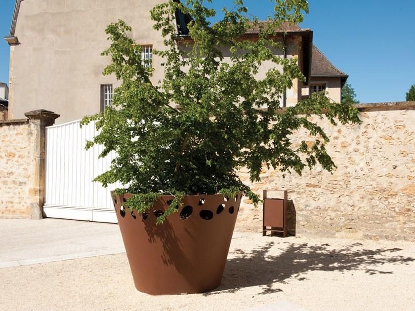 CYRIA Круглая сеялка для общественных мест из стали Corten ™ Green palacio sun-id-1416223 - Вид №4