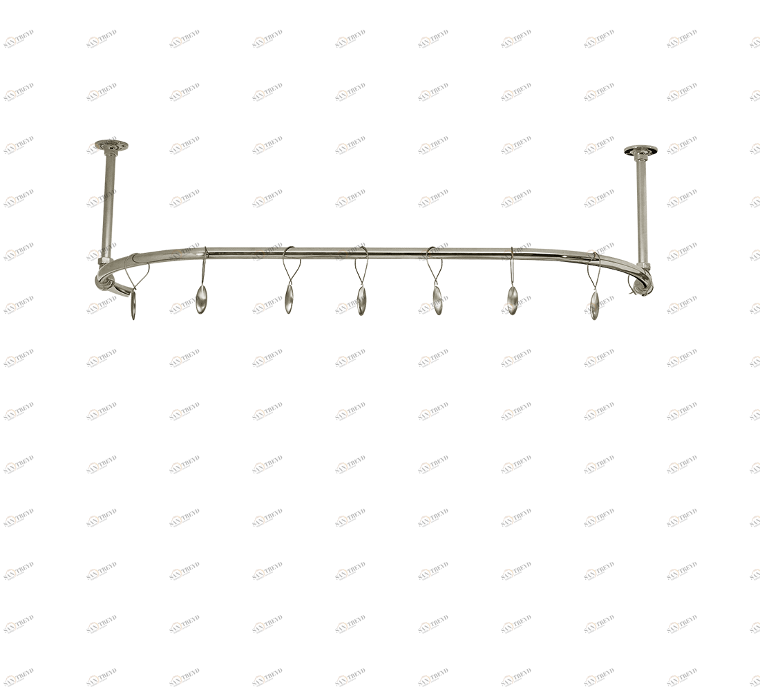 Gentry Home Карниз для штор для душа Shower curtain rail Incalux sun-id-1075273