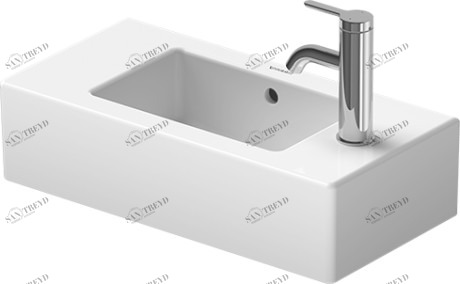 0703500008 Подвесная раковина настенная овальная Duravit Vero