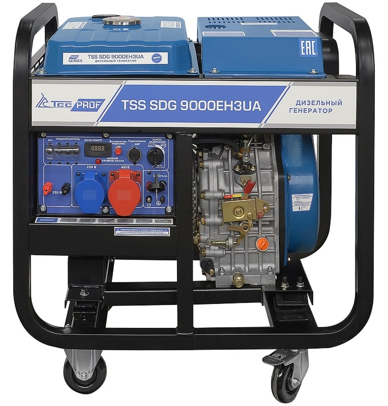 Электрогенератор  дизельный  ТСС SDG 9000EH3UA 5411135 STDN-0009425 - Вид №1