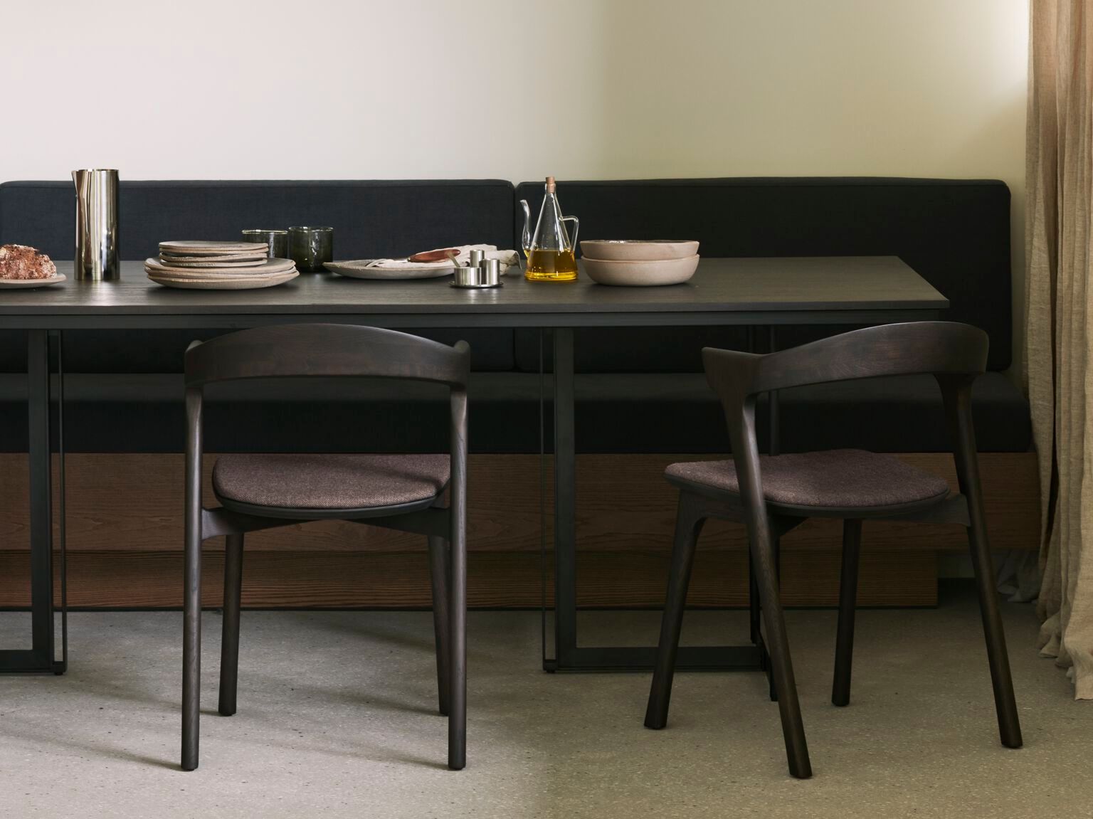 Прямоугольный обеденный стол из тикового дерева Ethnicraft Tacet ARCH-00028122 - Вид №8