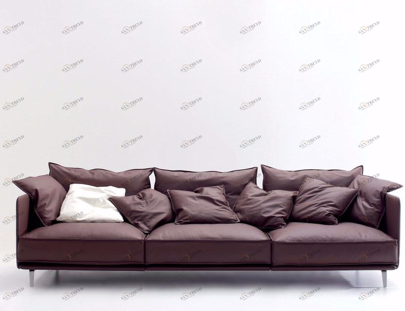 arflex Мягкий кожаный диван K2 sun-id-1365331