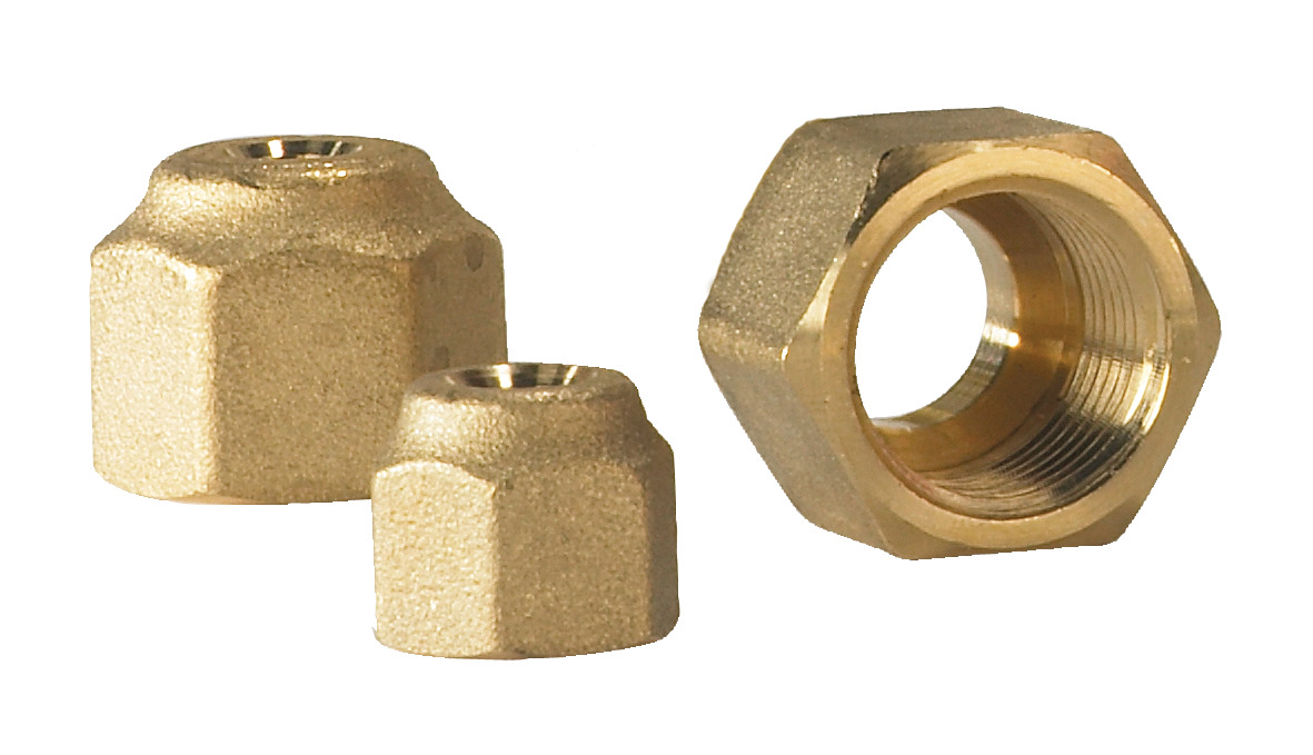 Danfoss Гайки и адаптеры для клапанов T2/TE2 и клапанов TE 5 - 55 NS 4-8 Гайка 011L1103  - Вид №2