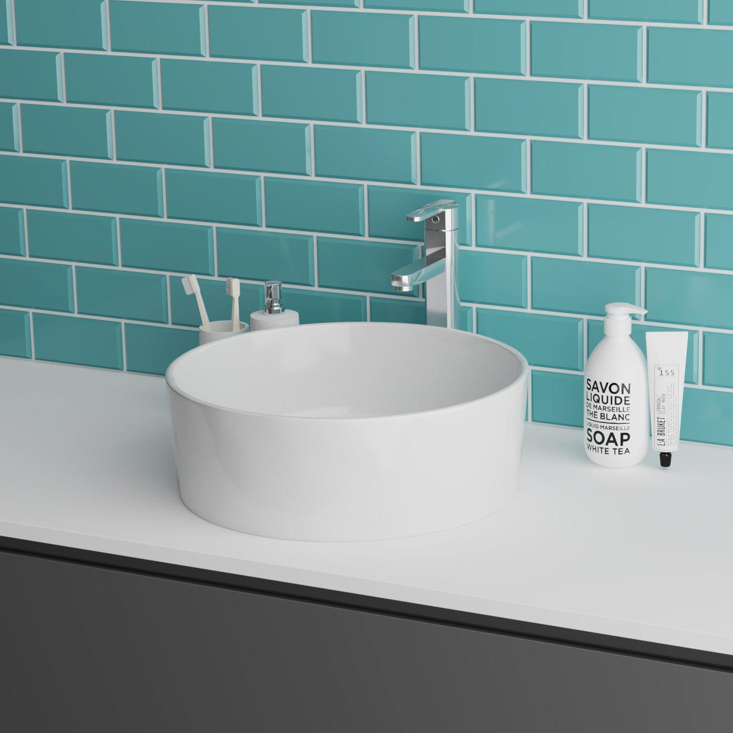 GR-3013 Накладная раковина на столешницу  прямоугольная Grossman  - Вид №3