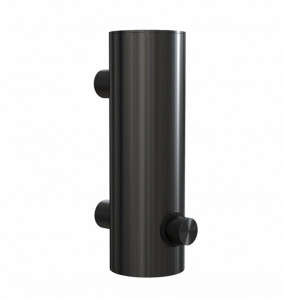 FROST Дозатор для мыла 3, стенка » матовый черный Нержавеющая сталь Матовый черный N1939-BCB