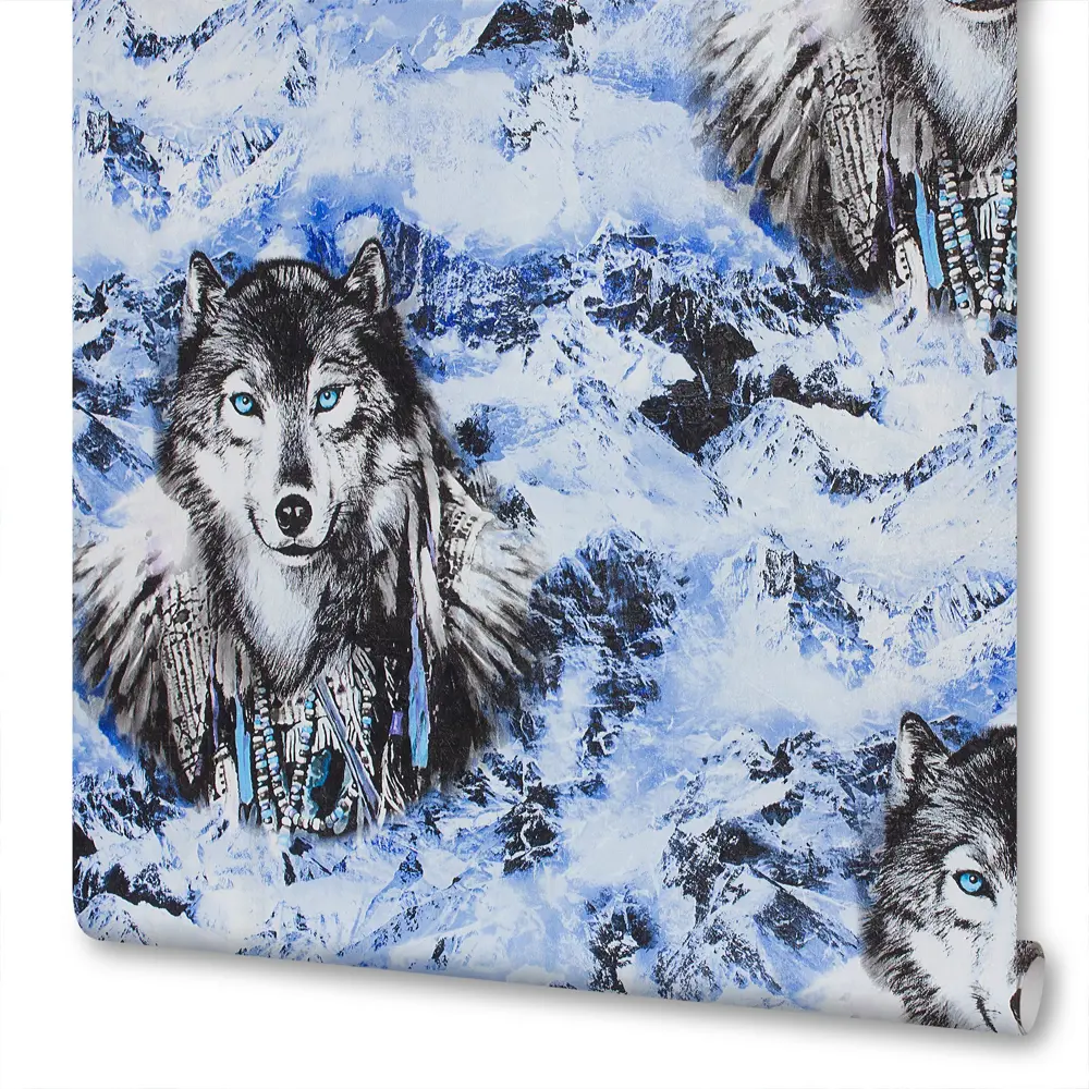 Обои флизелиновые Erismann Life синие 1.06 м 3456-3 STLM-2155661