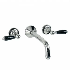 Traditional bathrooms БРАЙТОН смеситель для умывальника на 3 отверстия Tb440.514bl.ag