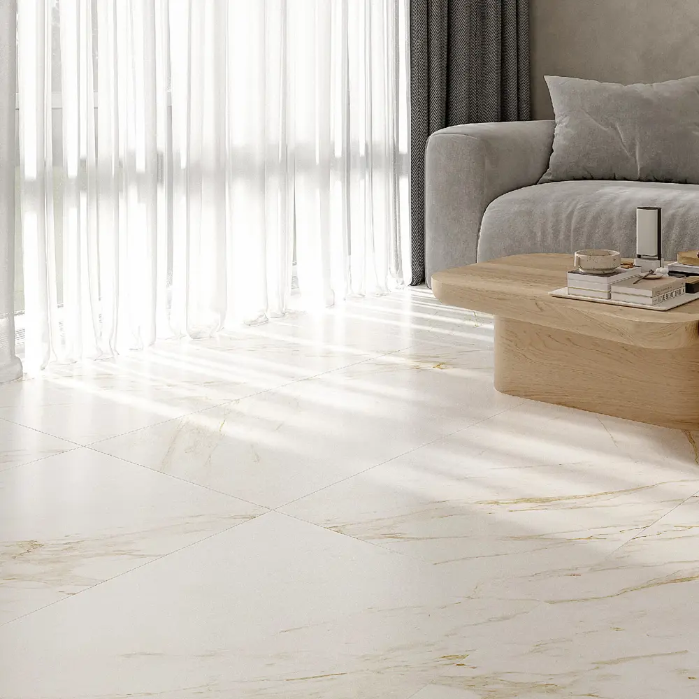 Глазурованный керамогранит Gracia Ceramica Kleo 60x60 см 1.44 м² матовый цвет белый 86928483 STLM-2101610