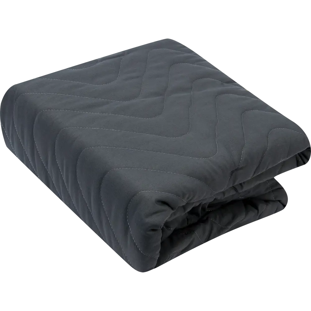 Покрывало, 160х200 см, полиэстер, цвет графит Santreyd STLM-2087318