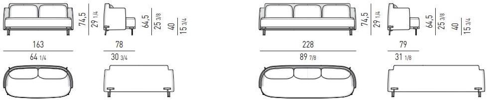 Minotti Диван Tape sun-id-1446328 - Вид №8