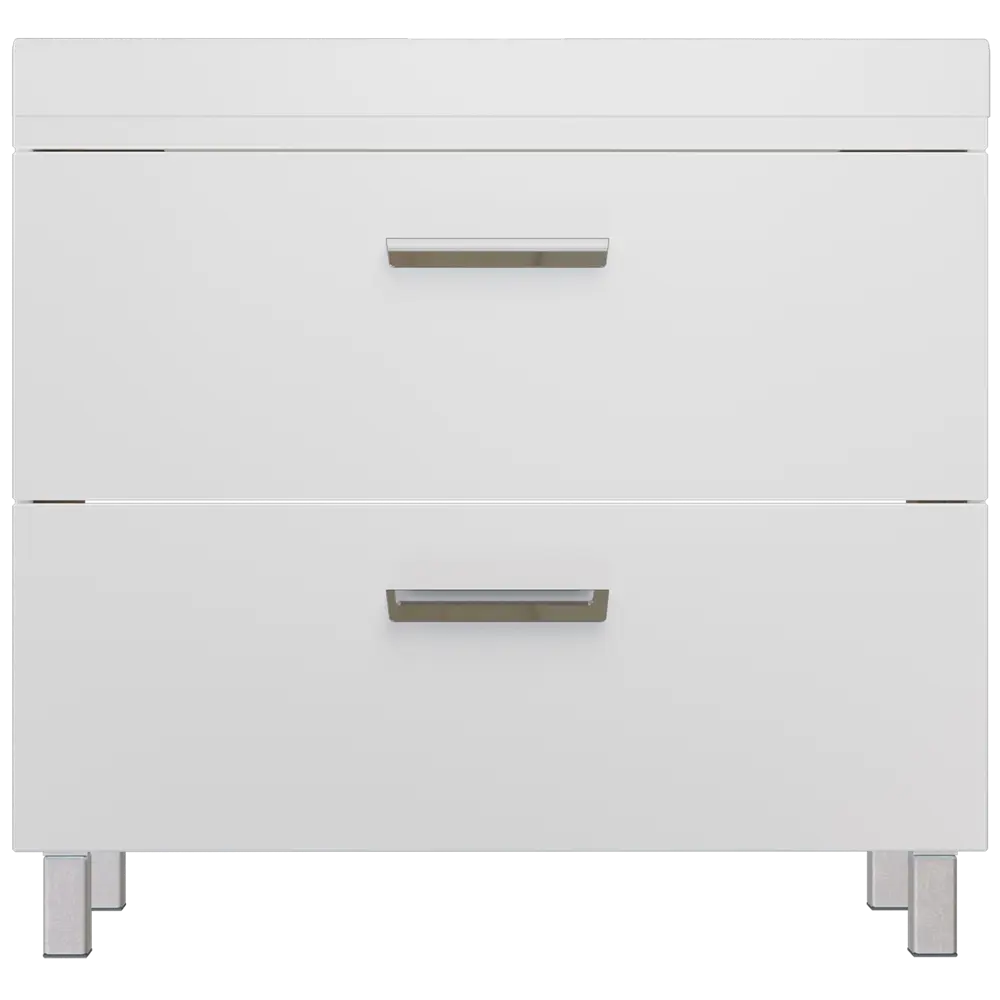 Тумба под раковину напольная Hilton 90 см цвет белый VIGO STLM-2090007