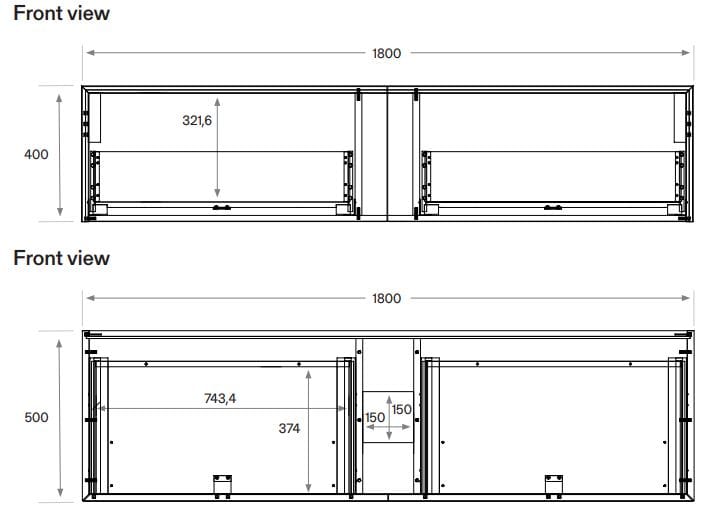 Шкаф для умывальника из массива дерева с ящиками COCOON Maison ARCH-00088802 - Вид №10