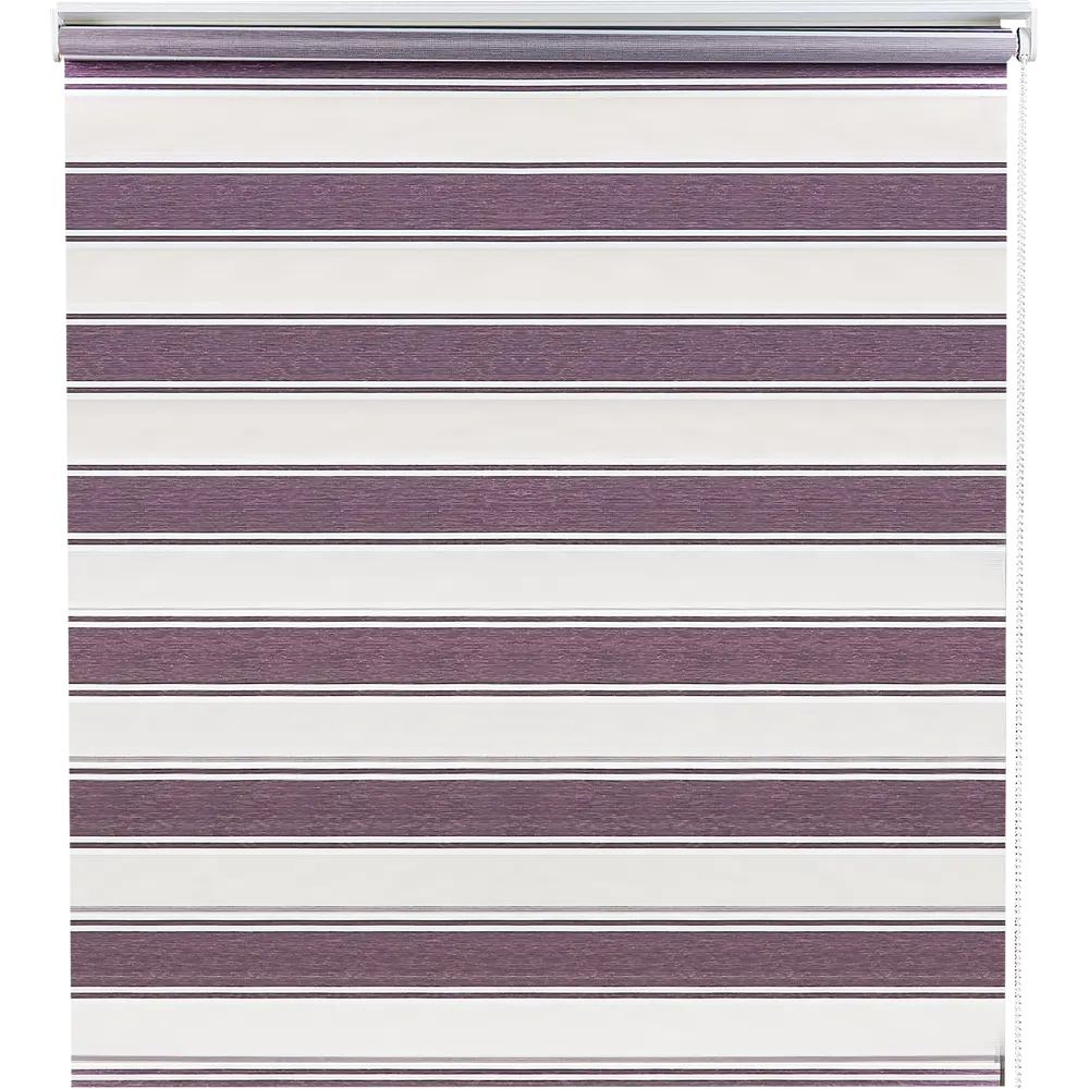 Штора рулонная день-ночь Дэли 100x160 см сиреневая MIAMOZA STLM-2182759