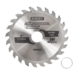 Диск пильный по дереву 230х36Tх22,23мм Креост